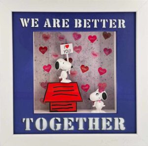 Andreas Lichter Bilder - BETTER TOGETHER - Original 3D-Bildobjekt