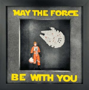 Andreas Lichter Bilder - MAY THE FORCE - Original 3D-Bildobjekt