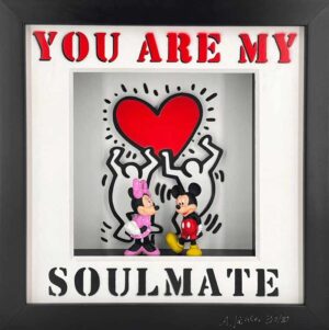 Andreas Lichter Bilder - YOU ARE MY SOULMATE - Original 3D-Bildobjekt