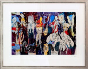 Armin Mueller-Stahl - ALLEGRO EXPRESSIV - Original Pigmentgrafik - limitiert und...