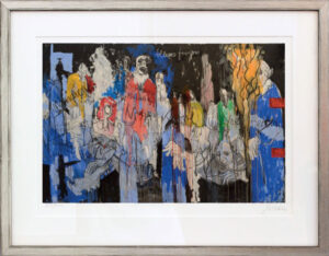 Armin Mueller-Stahl - ALLEGRO FURIOSO - Original Pigmentgrafik - limitiert und h...