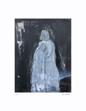 Armin Mueller-Stahl - Abschied - Original Pigmentgrafik - limitiert und handsign...