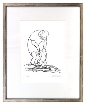Armin Mueller-Stahl - Am Meer Original Lithographie - limitiert und handsigniert