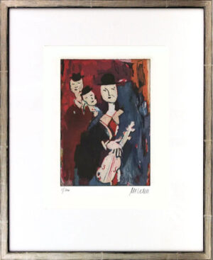 Armin Mueller-Stahl - Ankunft der Musikanten - Original Radierung - limitiert un...