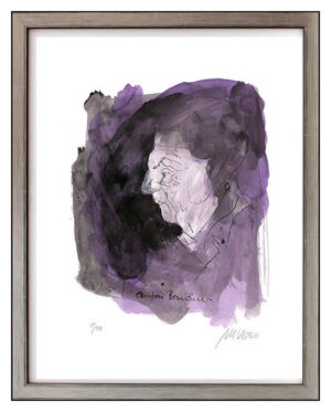 Armin Mueller-Stahl - Anton Bruckner - Original Lithografie - limitiert und hand...