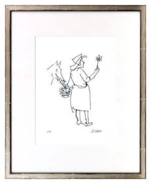 Armin Mueller-Stahl - BLUMENFREUNDE - Original Lithografie - limitiert und hands...