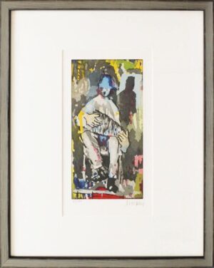 Armin Mueller-Stahl - Bandoneon meets tango - Original Farbradierung - limitiert...