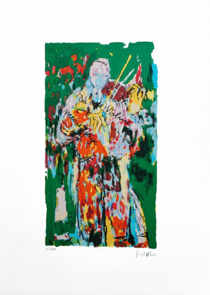 Armin Mueller-Stahl Bilder - Die rote Violine - meine Geige - Original Siebdruck...