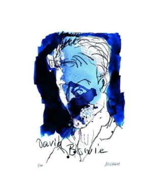 Armin Mueller-Stahl Bilder - REBELL DAVID BOWIE - Original Pigmentgrafik - limit...