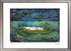 Armin Mueller-Stahl - Blick in die Weite - Original Radierung - limitiert und ha...