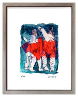 Armin Mueller-Stahl - Clownerien - Original Pigmentgrafik - limitiert und handsi...