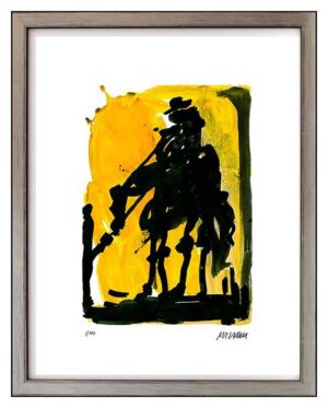 Armin Mueller-Stahl - DON QUIJOTE - DER MANN VON DER MANCHA - Original Pigmentdr...