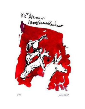Armin Mueller-Stahl - Die Bremer Stadtmusikanten - Original Pigmentdruck - limit...