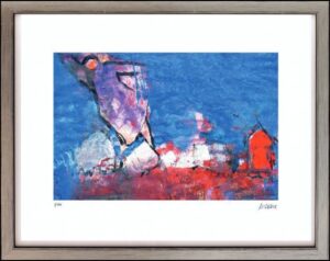 Armin Mueller-Stahl - ENGEL ÜBER DER STADT - Original Pigmentdruck - limitiert u...