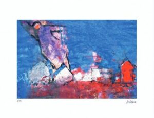 Armin Mueller-Stahl - ENGEL ÜBER DER STADT - Original Pigmentdruck - limitiert u...