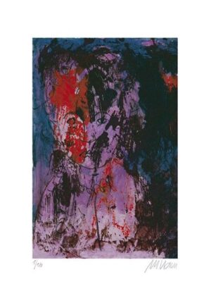 Armin Mueller-Stahl - Edith Piaf - Je ne regrette rien - Original Lithografie - ...