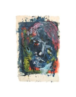 Armin Mueller-Stahl - FARBIGER KOPF - Original Pigmentdruck - limitiert und hand...