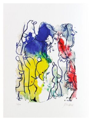 Armin Mueller-Stahl - FRÖHLICHES GEWIMMEL - Original Pigmentdruck - limitiert un...