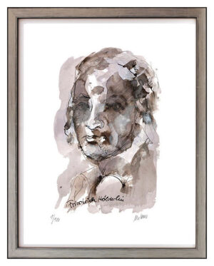 Armin Mueller-Stahl - Friedrich Hölderlin - Original Lithografie - limitiert und...