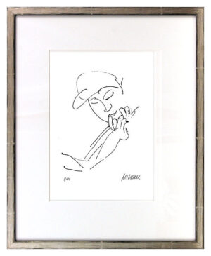 Armin Mueller-Stahl - Geigerin Original Lithographie - limitiert und handsignier...