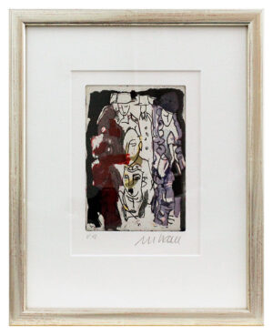 Armin Mueller-Stahl - Gesichter der Großstadt - Original Radierung - limitiert u...