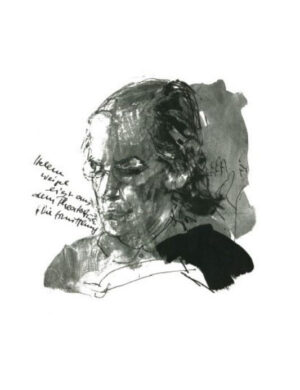 Armin Mueller-Stahl - HELENE WEIGEL - Original Lithografie - limitiert und hands...