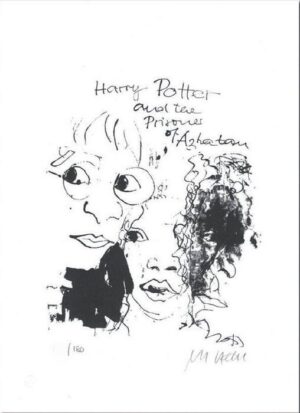 Armin Mueller-Stahl - Harry Potter Original Lithographie - limitiert und handsig...