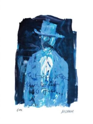 Armin Mueller-Stahl - Ich bin schon Gaukler über 60 Jahr - Original Pigmentdruck...