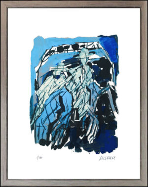 Armin Mueller-Stahl - JAZZER - Original Pigmentgrafik - limitiert und handsignie...