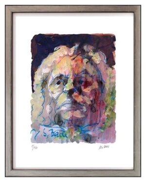 Armin Mueller-Stahl - Johann Sebastian Bach - Original Lithografie - limitiert u...