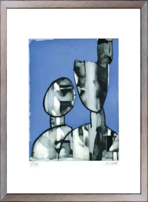 Armin Mueller-Stahl - Kopfgeburt I - Original Radierung - limitiert und handsign...