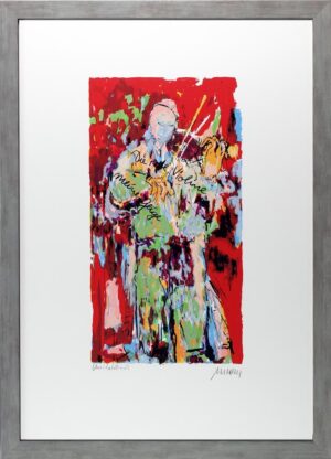 Armin Mueller-Stahl - MEINE GEIGE - UNIKATDRUCK Vers. rot - handsigniert