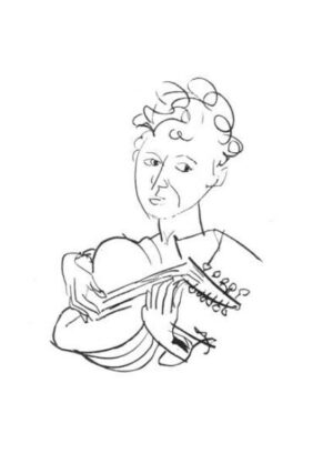 Armin Mueller-Stahl - MINNESÄNGER - Original Lithografie - limitiert und handsig...