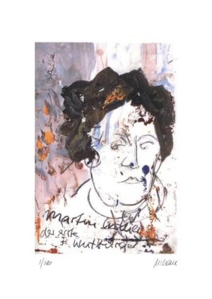 Armin Mueller-Stahl - Martin Luther - der erste Wutbürger - Original Lithografie...