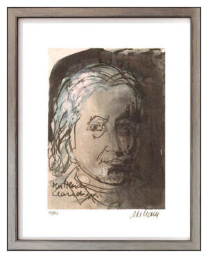 Armin Mueller-Stahl - Matthias Claudius - Original Lithografie - limitiert und h...