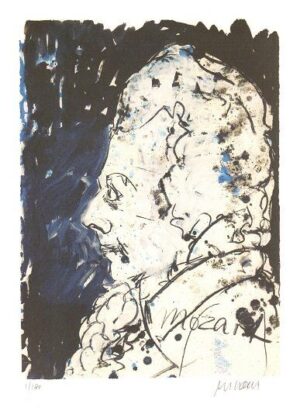 Armin Mueller-Stahl - Mozart - Die kleine Nachtmusik - Original Lithografie - li...