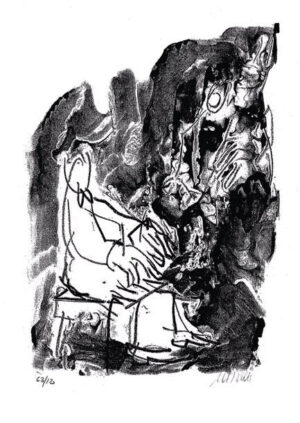 Armin Mueller-Stahl - Musica II - Original Lithografie - limitiert und handsigni...