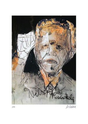 Armin Mueller-Stahl - Nelson Mandela - The Power of one - Original Pigmentdruck ...