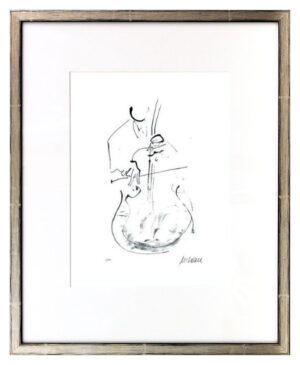 Armin Mueller-Stahl - PLAY BACH - Original Lithografie - limitiert und handsigni...