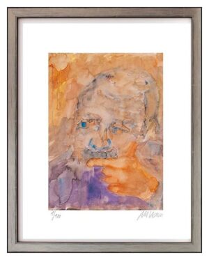 Armin Mueller-Stahl - Selbst - Original Lithografie - limitiert und handsigniert