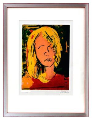 Armin Mueller-Stahl - Sommermädchen - Original Radierung - limitiert und handsig...