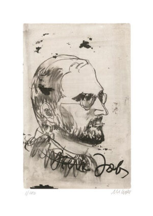 Armin Mueller-Stahl - Steve Jobs - Original Lithografie - limitiert und handsign...