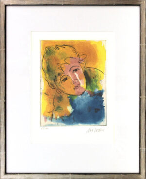 Armin Mueller-Stahl - Strandkind - Original Radierung - limitiert und handsignie...