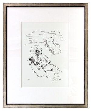 Armin Mueller-Stahl - Strandsonate Original Lithographie - limitiert und handsig...