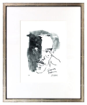 Armin Mueller-Stahl - THOMAS MANN - DER ZAUBERER - Original Lithografie - limiti...