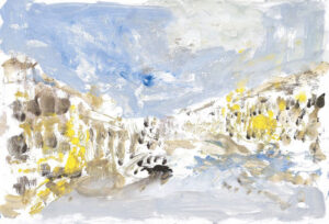 Armin Mueller-Stahl - Venedig - Original Lithografie - limitiert und handsignier...