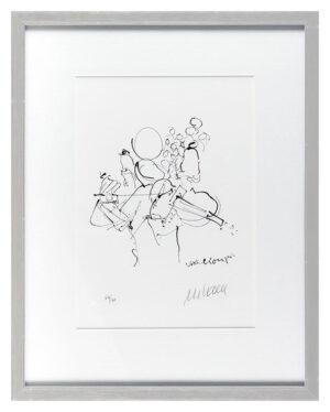 Armin Mueller-Stahl - Violinkonzert - Original Lithografie - limitiert und hands...