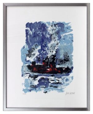 Armin Mueller-Stahl - Volle Fahrt voraus! - Original Siebdruck - limitiert und h...