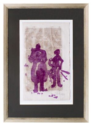 Armin Mueller-Stahl - WORT UND BILD - MUSIKANTEN - original gemalt - HANDSIGNIER...