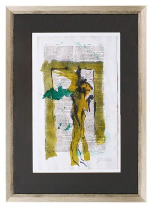 Armin Mueller-Stahl - WORT UND BILD - TOR ZUR FREIHEIT - original gemalt - HANDS...